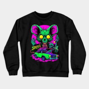 Green Monster RatFink Crewneck Sweatshirt